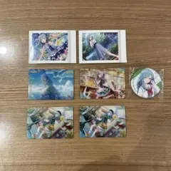 日野森雫　ぱしゃこれ、ウエハース、缶バッチ