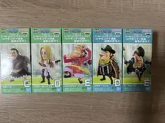 ワンピース　ワーコレ　最悪の世代　5体セット