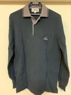 renoma ダークブルーポロシャツ