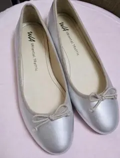 バレエシューズ 　シルバー