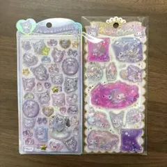 【正規品】うるちゅるポップシール キラキラウォーターインシール マイメロ クロミ