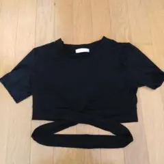 【ぴのコ☆様】MINIMINI STORE 黒 クロップド Tシャツのサムネイル