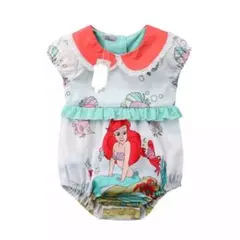 ❁ baby kids ❁ アリエル　ロンパース