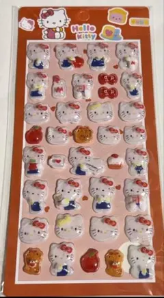 ☆新作ハローキティ☆3Dドロップシール