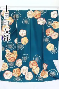 平和屋着物○豪華振袖孔雀草花文金彩仮絵羽逸品未使用DABC2954ud