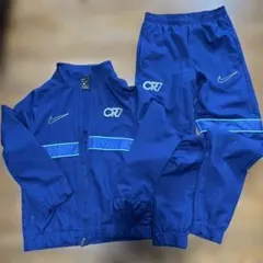 ナイキ CR7 ジャージ上下130㎝サイズ 薄紺