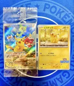 ピカチュウ PROMO 2枚セット みんなでぼうけん（未開封）熱風のアリーナ