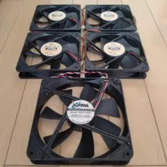 Scythe SFF21E 120mm×4 RDL1425S 140mm レトロ