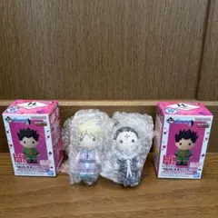 HUNTER✖️HUNTER 一番くじ　H賞ミニマスコット　シャルナーク　クロロ