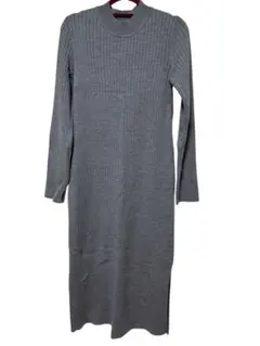 GU ニットロングワンピース