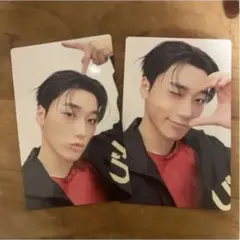 ATEEZ アチズ JAPAN BAD ソロ盤 封入 トレカ サン 2枚セット