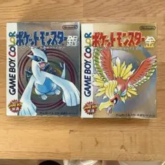 【空箱】ポケットモンスター 金　銀　ゲームボーイカラー