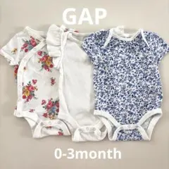 GAPベビー 0-3ヶ月 ロンパースSET