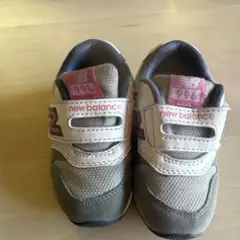 New Balance 996 ベビーシューズ グレー/ピンク