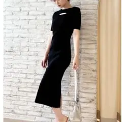 ワンピース　美品　リゼクシー　ニットワンピース