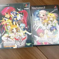 PS2 GALAXY ANGEL II+ スターターブック　２点セット