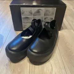 【即購入可】トウキョウボッパー No.926/Ivory leather TOKYO BOPPER 7cm sole ribbon shoes made in Japan 厚底