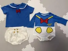 ドナルドダックロンパースセット