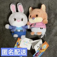 ディズニーストア うるぽちゃちゃん ズートピア ニック ジュディ セット