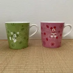 ミッキー・ミニー マグカップ 2個セット