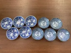 和食器 大鉢 6客セット 染付 山水 花鳥 古伊万里風 盛鉢 まとめ売り 