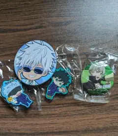 呪術廻戦　キーホルダー　缶バッチ