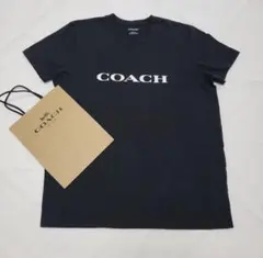 COACH Tシャツ ブラック ロゴプリントのサムネイル
