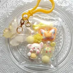【同梱150円引】キャンディバックキーホルダー　 黄色