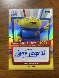 超希少】99枚限定 アンディ トイストーリー 直筆サインカード topps