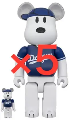 MLB × PEANUTS BE@RBRICK SNOOPY100％ &400％ MLB PEANUTS BE@RBRICK SNOOPY100％ & 400％ - メルカリ