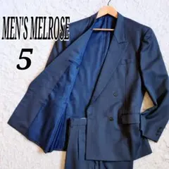 【美品】MEN'S MELROSE　ダブルスーツ　セットアップ　大きいサイズのサムネイル