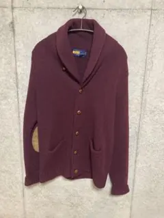 Ralph Lauren Rugby バーガンディ カーディガン Sのサムネイル