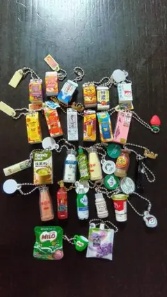 ガシャポン　 ミニチュアキーホルダー　 飲み物系　 まとめ売り