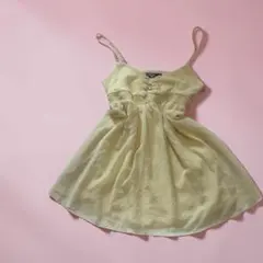 専用ですCECIL McBEE♡セシルマクビードッド柄キャミワンピース平成ギャル