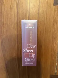 【新品】ミルクタッチ花雨グロス デューステインシアーリップグロス&オーロラグロス