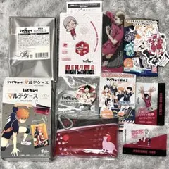 ハイキュー まとめ売り 音駒 ジオラマ アクスタ シール クリアシート ケース