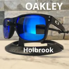 オークリーox8100F-0156ブルーサングラスHOLBROOKホルブルック - メルカリ