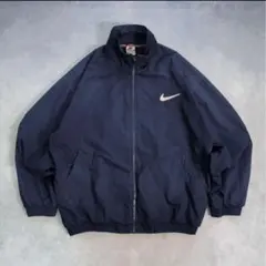 新品未使用NIKEXXLナイロンジャケットスウッシュ刺繡ドローコード 2025年最新ビッグスウォッシュ ナイロンジャケット nikeの人気