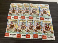 【新品未開封】どうぶつの森 amiibo アミーボ 第5弾 10パック
