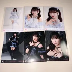 イコラブ 山本杏奈 魔法少女 生写真 アリーナツアー2025衣装 黒衣装 コンプ