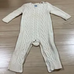 babygap ニットロンパース　12-18months ホワイト