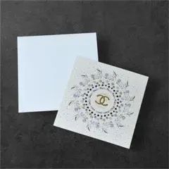 【美品】CHANEL シャネル 2025年　ホリデー限定 メッセージカード