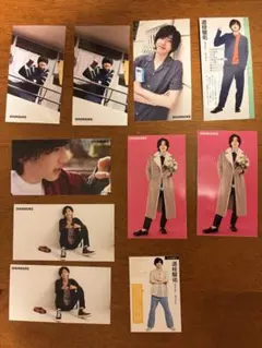 なにわ男子 道枝駿佑 デタカ 厚紙 写真 まとめ売り 10枚セット