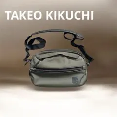 タケオキクチ（TAKEO KIKUCHI） オリーブグリーン ショルダーバッグ