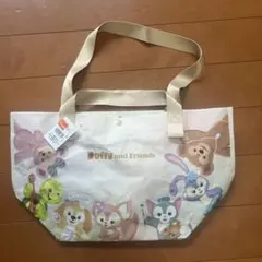 新品タグ付　香港ディズニーダッフィー＆フレンズ　ショッピングバッグ