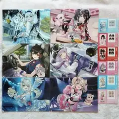 《ホロライブ》クリアファイル＆クリアシート 全6種コンプリートセット ローソン