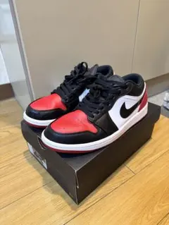 Nike Air Jordan 1 Low 赤黒