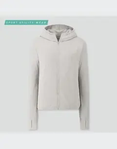 ユニクロ UNIQLO ☆ エアリズムUVカットメッシュパーカ 長袖 XL