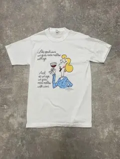 90s shoebox greetingsシングルステッチプリントTシャツ