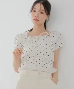 Heather 布帛ドッキングカットTEEのサムネイル